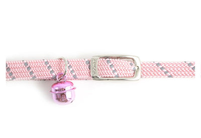 Ancol Safety Elastic Cat Collar Softweave Pink